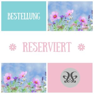 Reserviert für Marisa K.